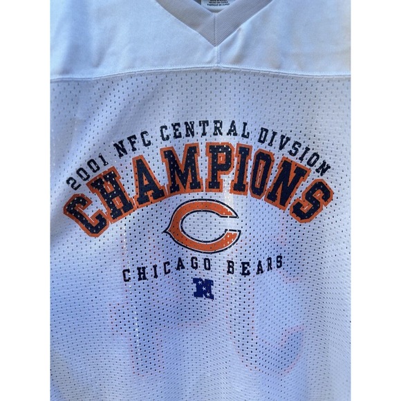 2001 Brian Urlacher Chicago Bears Vintage Jersey t-shirt Medium - Picture 2 of 8